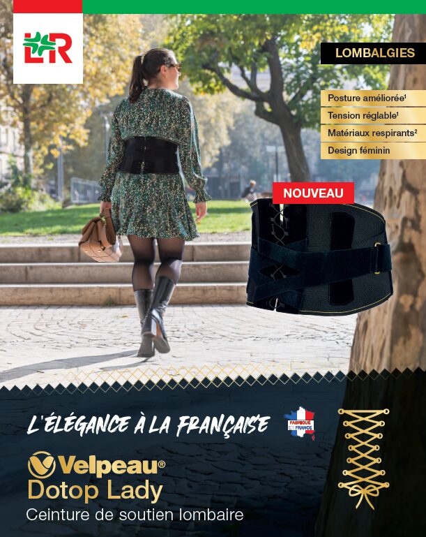 Velpeau dotop lady, ceinture féminine